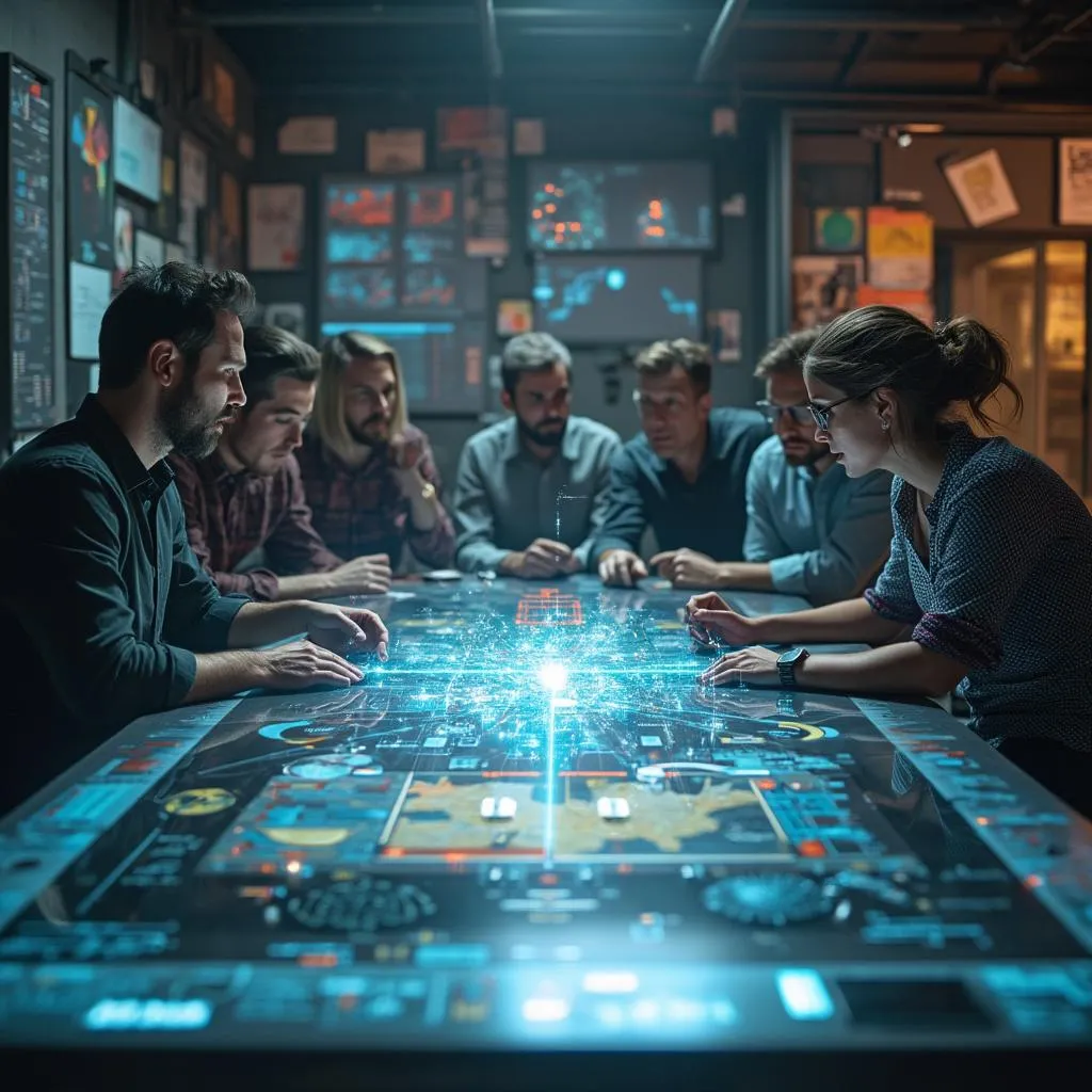 Kreativní brainstorming týmu Telegram Kurz ČR